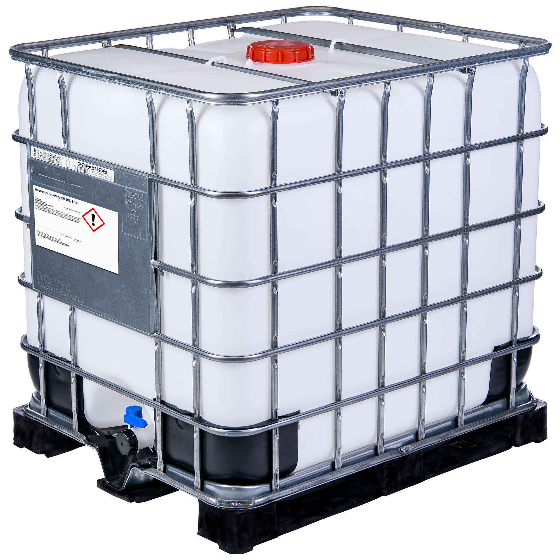 Zitronensäurelösung 50_E330 im Container